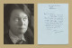 Iris Murdoch (1919-1999) - Irish Philosopher & Author - Autograph Letter Signed + Photo - Scrittori