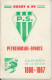 Calendrier Rugby Peyrehorade Sports Saison 1966 1967 Avec Sponsor - Sonstige & Ohne Zuordnung