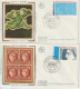 France FDC 1975 Arphila 1834-37, 4 Enveloppes - 1970-1979