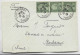 TUNISIE 5C BANDE DE 3 LETTRE COVER SOUK EL ARBA 30.9.1919 TUNISIE - Brieven En Documenten