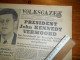 De Moord Op : PRESIDENT KENNEDY , Origenele Krantknipsels Uit : 1963 -- ( Ismo 21 ) - Geography & History