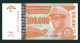 # # # Banknote Zaire 100.000 Zaires 1995 (P-76) G-D UNC # # # - Zaire