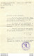 SOCIETE ARCHEOLOGIQUE GALLO BELGE 1952 COMMISSION BIBRAX  COURRIER ET ENVELOPPE - Historische Dokumente