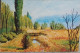 Petit Calendrier Poche 1988 APBP  La Nature En Fête Peint Avec La Bouche - Artiste Peinture - Small : 1981-90
