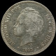 LaZooRo: Spain 5 Pesetas 1893 XF - Silver - First Minting