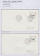 Greenland Sonderstempel 1991 4 Covers (GD163) - Stazioni Scientifiche E Stazioni Artici Alla Deriva