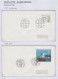 Greenland Sonderstempel 1991 4 Covers (GD165) - Stazioni Scientifiche E Stazioni Artici Alla Deriva