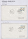 Greenland Sonderstempel 1991 4 Covers (GD166) - Stations Scientifiques & Stations Dérivantes Arctiques