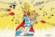 CARTE POSTALE DE 1984 : ASTERIX ; OBELIX ET D'IDEFIX ; LE RECITAL D'ASSURANCETOURIX - Fumetti