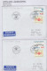 Greenland Sonderstempel 2006 4 Covers (GD173) - Scientific Stations & Arctic Drifting Stations