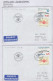 Greenland Sonderstempel 2006 4 Covers (GD173) - Forschungsstationen & Arctic Driftstationen