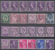 ⁕ GB / UK / QEII. ⁕ British Regional Issue - Isle Of Man, Jersey, Wales, Nordiland, Scotland, Guernsey ⁕ 26 V Used SCAN - Used Stamps