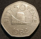 GUERNESEY - 50 PENCE 1982 - Elizabeth II - KM 34 - FIFTY PENCE - GUERNSEY - Guernesey