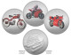 Italia - 3 X 5 Euro 2024 - Serie Eccellenze Italiane: Ducati - Trittico - Italia