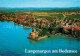 73166894 Langenargen Bodensee Fliegeraufnahme Schloss Montfort Unterdorf Langena - Langenargen