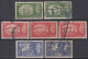 Great Britain GB / UK 1951 ⁕ Festival / King George VI. Mi.251-253 SG 509-511 ⁕ 7v Used - Unchecked - Oblitérés