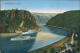 Sankt Goar Rheintal An Der Loreley Rhein Schiff Dampfer Passiert Den Felsen 1911 - St. Goar