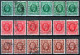 Great Britain GB / UK 1934 ⁕ KGV King George V. Mi.175-184 ⁕ 36v Used - Unchecked - Used Stamps