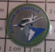 718B Pin's Pins / Beau Et Rare / AVIATION / AVION CIVIL AERO CLUB DE GRANVILLE MONT ST MICHEL - Avions