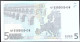 FRANCE * 5 Euros * 15/02/2008 * Etat/Grade NEUF/UNC * Tirage (U) L023 E2 - 5 Euro