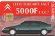 Télécarte France (09/94) Promo Citröen 5000 F  (visuel, Puce, état, Unités, Localisation  Etc Voir Scans) + Port - Sin Clasificación