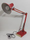 61193 Lampada Da Tavolo Vintage Anni 70 - Targetti Twist T1 - Rosso - Lantaarns & Kroonluchters