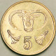 Cyprus - 5 Cents 1988, KM# 55.2 (#3605) - Chypre