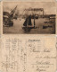 Ansichtskarte Altona-Hamburg BLOHM & VOSS KRIEGSSCHIFF Werft Schiffsbau 1920 - Altona