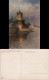 Ansichtskarte Eltville Am Rhein Burg Künstlerkarte 1914 - Eltville