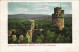 Auerbach Bergstraße Bensheim Auerbacher Schloss, Ankunftsstempel Frankfurt 1900 - Bensheim