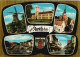 Aurich-Leer (Ostfriesland) Mehrbildkarte Mit Mühle, Schloß, Markt, Strassen 1970 - Aurich