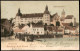 Neuburg (Donau) Stadtpartie U. Schloß 1899  Ankunftsstempel München - Neuburg