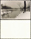 Grunewald-Berlin Zufluss Am Grunewaldsee Im Winter 1950 Privatfoto Foto - Grunewald