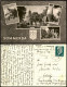 Sömmerda DDR Mehrbild-AK Rathaus, Erfurter Tor, Stadtmauer, Marktstraße 1964 - Sömmerda