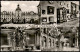 Bückeburg Fürstliches Schloss 4 Foto-Ansichten Mehrbildkarte 1957 - Bückeburg