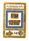 Superbe Pin's FM 107.7 - AUTOROUTE INFO -  Zamac - Made In France - N154   - Médias