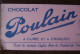 Buvard Chocolat POULAIN - Chocolade En Cacao