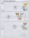 Greenland Sonderstempel 2010 6 Covers (GD181) - Estaciones Científicas Y Estaciones Del Ártico A La Deriva