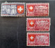 Delcampe - SVIZZERA SWITZERLAND FROM 1862 HELVETIA TO 1960 BIG STOCK MIX SERVICE AIRMAIL PRO JUVENTUE FRAGMANT 90 SCANNERS -- GIULY - Collections