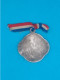 Guerre 14-18 WWI - Petite Médaille En Argent Dieu Patrie - Uniface - Francia