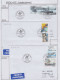 Greenland Sonderstempel 2010/2011 4 Covers (GD183) - Wetenschappelijke Stations & Arctic Drifting Stations