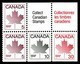 Canada (Scott No. 945a - Feuille D'érable / Maple Leaf) [**] Carnet / Booklet - Einzelmarken