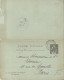 REUNION - POSTAL STATIONERY - PC WITH PAID ANSWER SENT TO PARIS - RESPONSE PC NOT USED - FRENCH SEA POST - 1904  - Covers & Documents