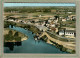 CPSM Dentelée (44) La CHAPELLE-BASSE-MER - Aspect Du Bourg En Vue Aérienne En 1960 - Carte Colorisée - La Chapelle Basse-Mer