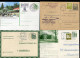 "DEUTSCHLAND NACH 1945" Partie Mit 12 Postkarten Gestempelt (60150) - Lots & Kiloware (mixtures) - Max. 999 Stamps