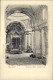 1904-cartolina Foligno Interno Della Cattedrale Affrancata 2c. Floreale Annullo  - Foligno