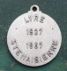 Médaille "Quarantenaire Lyre Stenaisienne 1927-1967 - Stenay 55 - Association De L'Harmonie De Stenay - Meuse - Lorraine - Professionnels / De Société