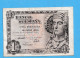 1948 BANCO DE ESPAÑA   1 PESETA - SPAIN  BILLETE BANKNOTE BILLETE CIRCULATED XF - Other - Europe