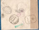 Bombay To Bolivia 1945 Censored Airmail Cover Franked George VI ½, 4, 8, 12 & 14 A 14 A Planel By New York & Miami - 1936-47 King George VI