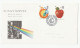 PHYSICS - ISSAC NEWTON APPLE 3 Diff Special Pmk FDCs GB Stamps Physics Fruit Cover Fdc - Physics